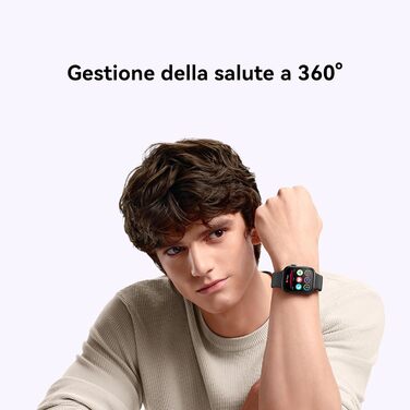 Розумний годинник HUAWEI Watch FIT 3, дзвінки через Bluetooth, GPS, iOS та Android, 1,82-дюймовий AMOLED-дисплей, до 10 днів роботи від акумулятора, керування здоров&39ям та фітнесом, 6 місяців розширеної гарантії, зелений колір WATCH FIT 3