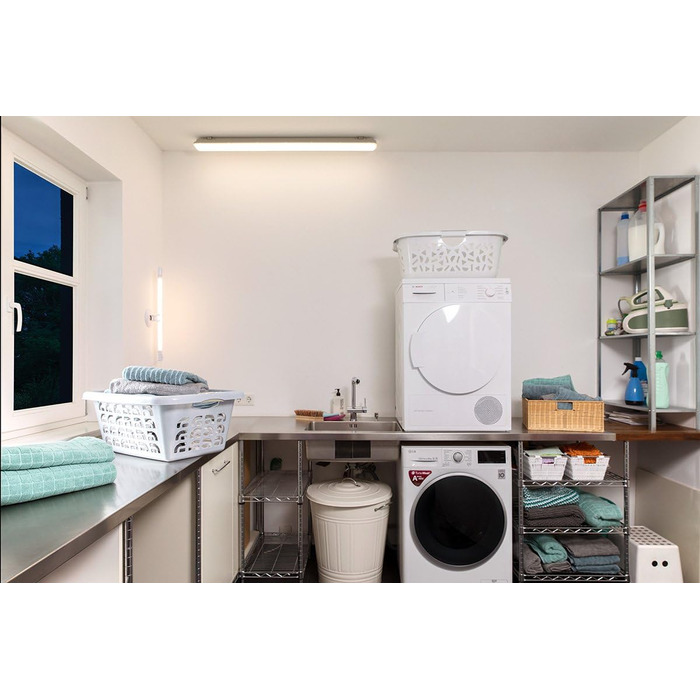 Світлодіодна стрічка Osram, для внутрішнього застосування, теплий білий, 600,0 мм x 35,0 мм x 86,0 мм, світлова стрічка TubeKit