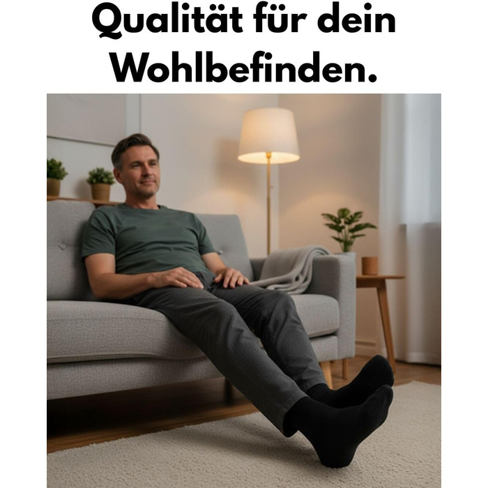 Пар діабетичних шкарпеток для чоловіків та жінок без гумки та безшовні, виготовлені з бавовни. Діабетичні шкарпетки з комфортною манжетою, без гумки, розмір 39-42, чорні., 24 10