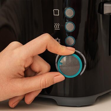 Тостер Cecotec Toast&Taste Double B, потужність 650 Вт, подвійне гніздо для 2 тостів, автоматичне вимкнення та функція спливаючих