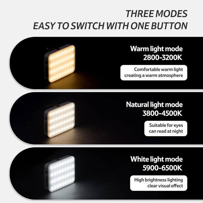 Світлодіодний кемпінговий ліхтар Naturehike 11000 мАг 1100 лм, супер яскравий кемпінговий ліхтар, що перезаряджається, з гачком, три рівні колірної температури, плавне регулювання яскравості до 180 годин, 11000 мАг 1100 лм