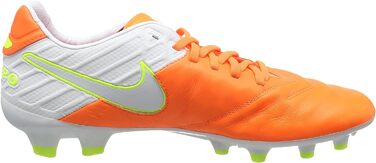 Жіночі футбольні бутси Nike Tiempo Legacy II FG, розмір 42 EU, помаранчеві, темно-сині, білі, вольтові, гіперрожеві