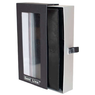 Гаманець жіночий шкіряний Semi Line RFID Black (P8264-0)