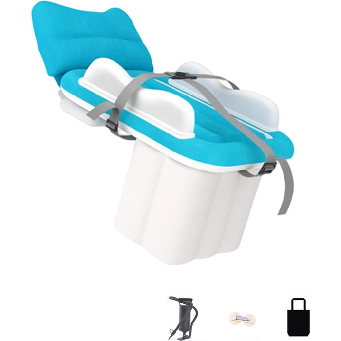 Легкий дорожній матрац для малюків, двосторонній флок, конструкція для швидкого надування, підходить для літака, автомобіля, використання на вулиці, складне дитяче ліжечко з насосом