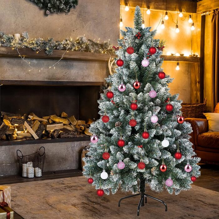 Штучна ялинка з ефектом сніга 160 см Homewit