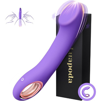 Вібратор-фалоімітатор Gobeken для жінок, з 10 режимами вібрації та кутом нахилу 30°