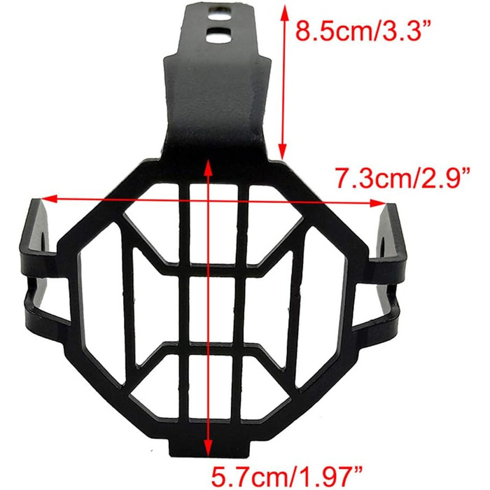 Рамка протитуманних фар, Asudaro 2 шт. и Решітка радіатора протитуманних фар для мотоцикла, решітка автомобіля Передній бампер Решітка протитуманних фар Кришка рамки для R 1200 GSA GS LC ADV F800GS, Чорний