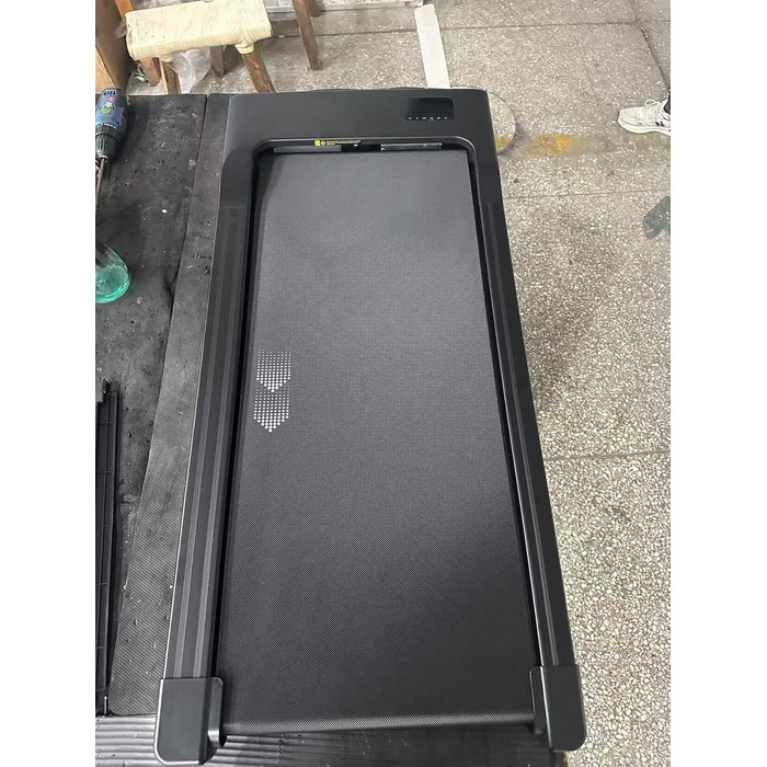 Ходовий килимок Superun з нахилом, макс. 159 кг/136 кг, бігова доріжка 2,5 к.с. для домашнього використання зі світлодіодним освітленням, тихий стіл для бігової доріжки з додатком та багатокористувацькою біговою доріжкою, 90 см, з нахилом 6, чорний