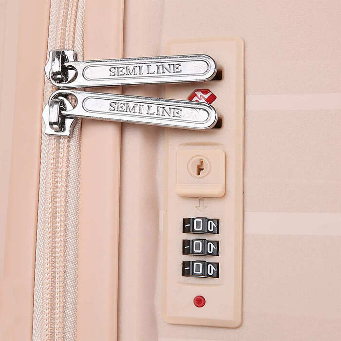 Валіза Semi Line 20' (S) Beige (T5795-1)