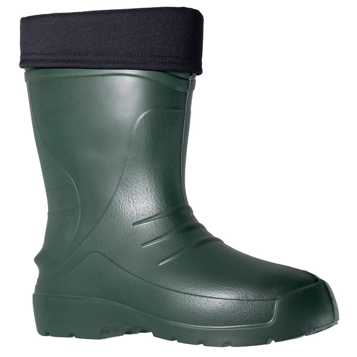 Чоловічі утеплені водонепроникні гумові чоботи з підкладкою - водонепроникне та нековзне садове взуття, розмір 45