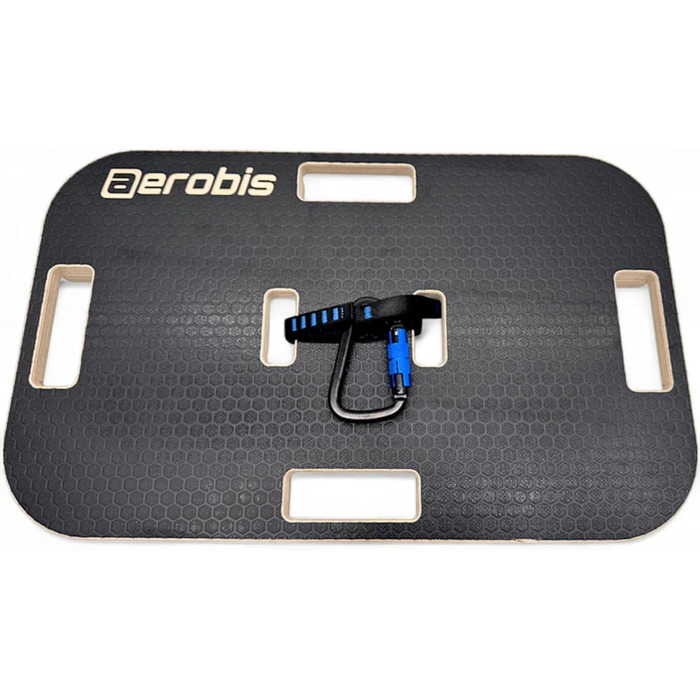 Базова дошка aerobis Дерев&39яна тренувальна платформа для силових тренувань Нековзка фітнес-дошка з гумовими ніжками Сумісність з еспандерами Power Band та Powrlink 570x350 мм Міцна та стійка