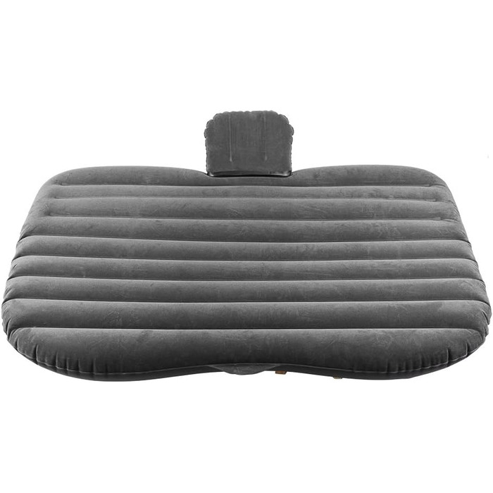 Надувне автокрісло Dioche, складне, дорожній матрац для заднього сидіння, багатофункціональне, з електричним повітряним насосом (чорне)