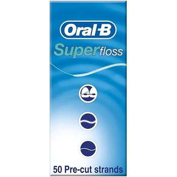 Зубна нитка ORAL B Superfloss, набір 6x50 шт.