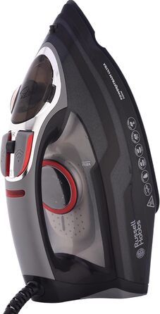 Парова праска Russell Hobbs 3100 Вт, пар 70 г / хв, додатковий паровий удар 210 г / хв Праска (350 мл, керамічна підошва, функція