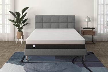 Ортопедичний матрац Irisette Selin з 7 зонами та 1000 пружинами типу кишенькової пружини, рівень жорсткості 3 (середньо-жорсткий), 90 x 200 см, сертифікований Oeko-Tex, розроблений у Німеччині. Рівень жорсткості 3 - середньо-жорсткий, 90 x 200