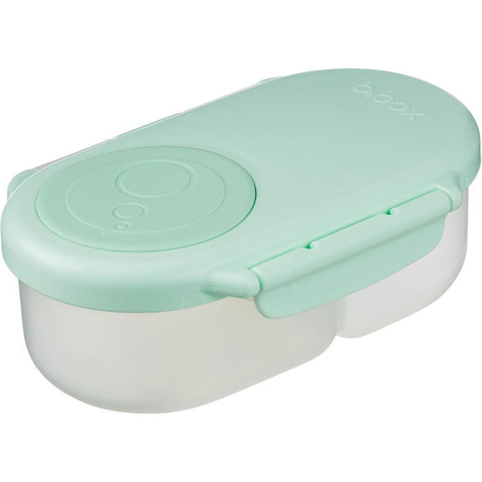 Міні-ланчбокс з 2 герметичними відділеннями Ідеально підходить для малюків, дитячих обідів та перекусів Поміщає ціле яблуко Без BPA