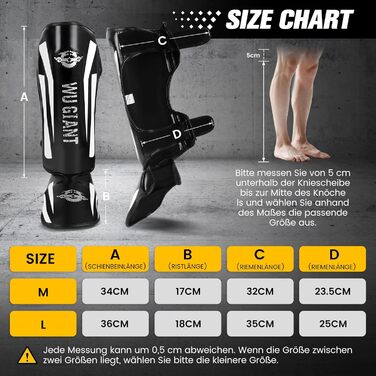 Накладки на гомілки для кікбоксингу, регульовані надзвичайно товсті накладки на ноги із захистом підйому стопи, професійні накладки на гомілки та підйом стопи для муай-тай, ММА, боксу, кікбоксингу, чорні, розмір L 160-185 см (розмір за вагою)