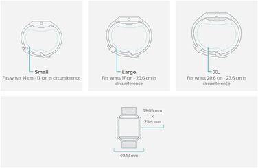 Розумний фітнес-годинник Fitbit Blaze S рожево-золотистий