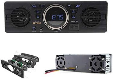 Автомобільна стереосистема Bluetooth, музичний програвач Baceyong 12V Stereo Audio MP3 підтримує карту USB AUX SD