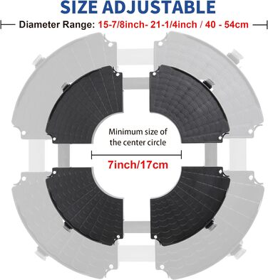Рослинний валик круглий Ø 40-54см вантажопідйомність 200 кг, рослинний валик на відкритому повітрі з колесами, що обертаються на 3