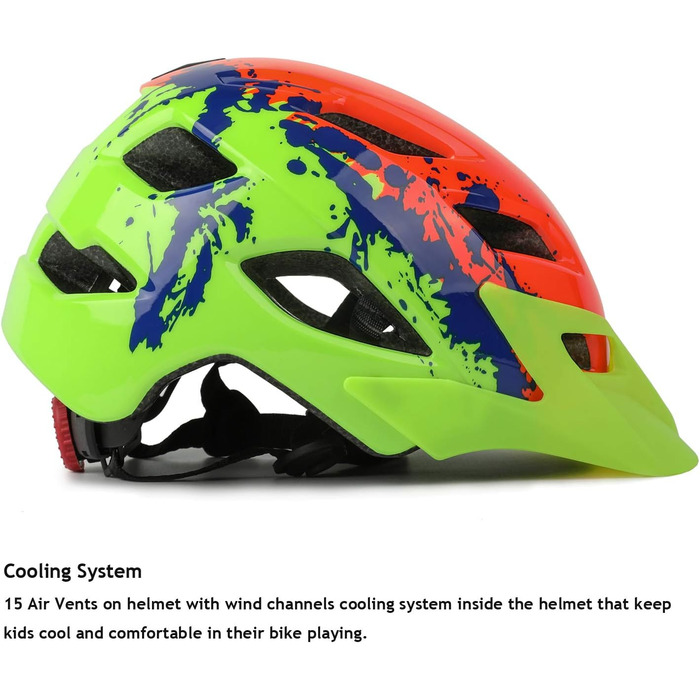 Ексклюзивний дитячий велосипедний шолом для хлопчиків, дитячий велосипедний шолом для дівчаток для BMX Шолом дитячий велосипедний