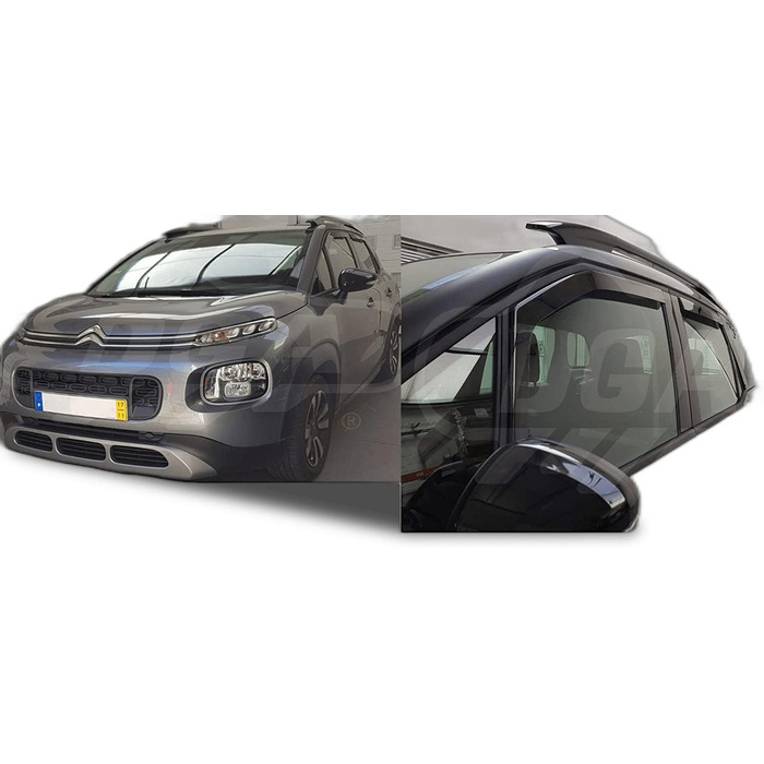 Дефлектор вітру AC WOW 4 шт. для Citroen C3 Aircross 2017 2018 2019 2020 2021 2022 2023