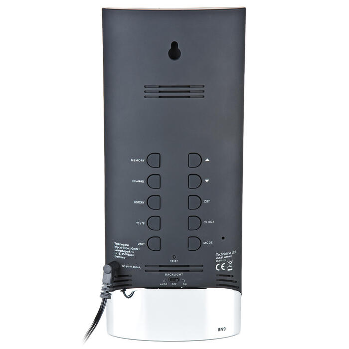 Метеостанція Technoline WS6501 Black Metall (WS6501)