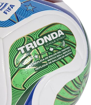 М&39яч adidas FIFA World Cup 26 Trionda League Street Ball JD8035, Унісекс, Білий, Розмір 5