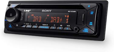 Автомобільна магнітола Sony MEX-N7300BD 1-DIN USB/Bluetooth/DAB, чорна без антени