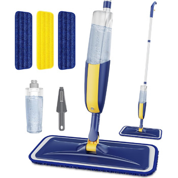 Швабра з функцією розпилення Швабра-розпилювач Швабра для підлоги - MANGOTIME Швабра-розпилювач Швабра для підлоги Волога швабра з