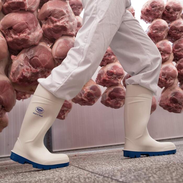 Захисні черевики Steplite Easygrip S4 для чоловіків та жінок зі сталевим носком, нековзні робочі черевики, стійкі до хімічних мийних засобів, харчова промисловість, ізолюючі, білі, EU 45