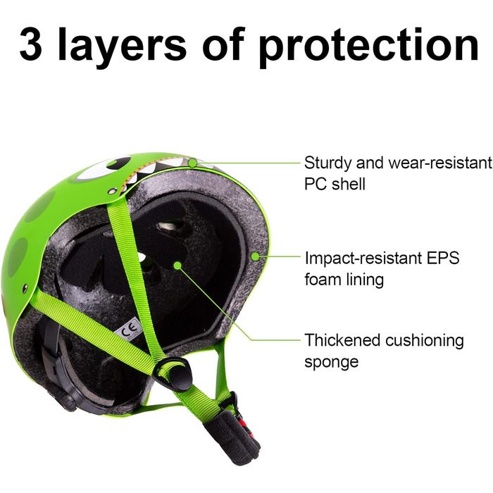 Дитячий шолом 2 3 4 5 років хлопчики дівчатка Дитячий велосипедний шолом скейтборд скелелазіння самокат баланс велосипед Розмір 50