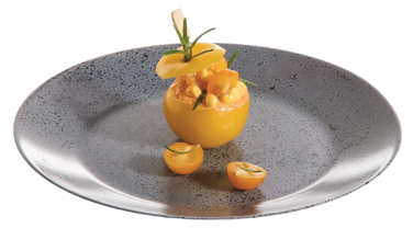 Тарілка обідня Luminarc Slate Black, 25 см (6788144)