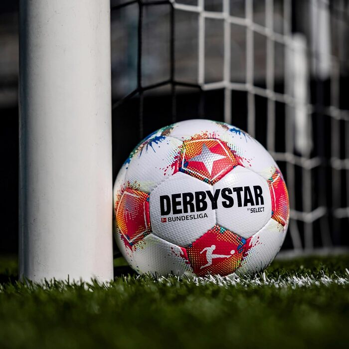 Футбольний м&39яч Derbystar Bundesliga 2025/2026, офіційний дизайн, розмір 5 для відпочинку, настільний футбол, точні характеристики польоту