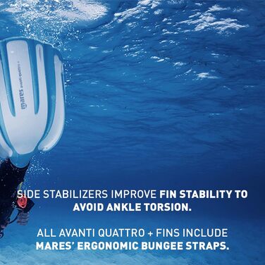Mares Avanti Quattro Plus Fin, Black S, Mares Avanti Quattro Plus Fin, Black S