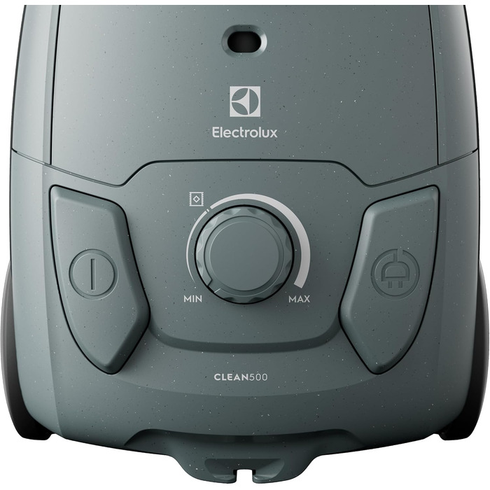 Пилосос із мішком Electrolux EB51C1OG, серія 500, висока фільтрація, потужність 650 Вт, місткість мішка 3 л, рівень шуму 78 дБ, колір океанський зелений
