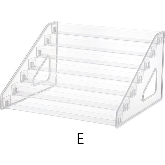 Багатошарова полиця для лаку для нігтів, косметичний лак, підставка, органайзер для манікюру, зберігання, настільна підставка для презентації лаку для нігтів 7-шарова