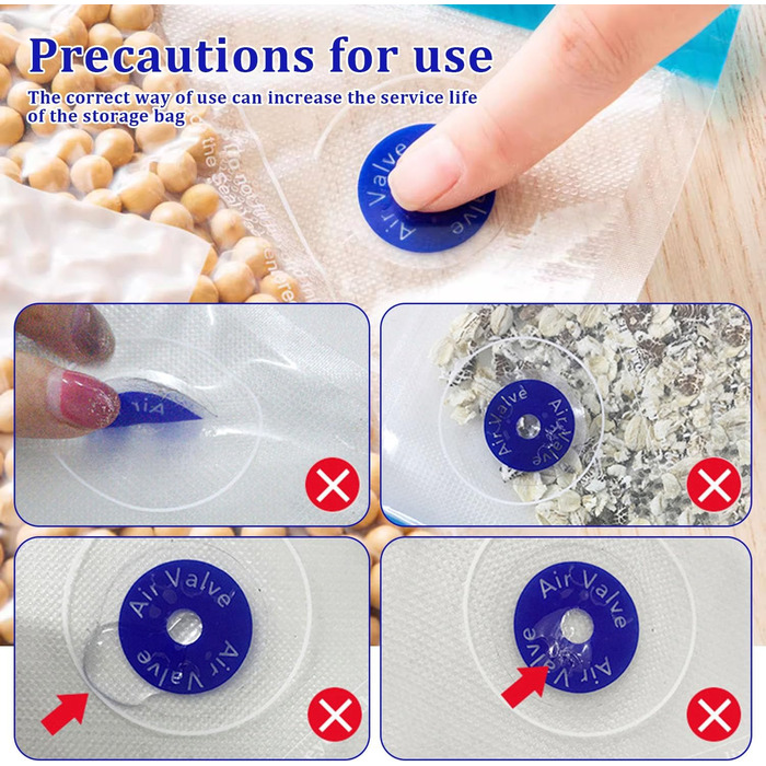 Вакуумні пакети, Вакуумні пакети для зберігання Пакети, Герметичні пакети, 10 шт. 22x28 см Sous Vide Пакети з насосом Морозильні пакети Багаторазові вакуумні вакуумні пакети для приготування їжі Zipper