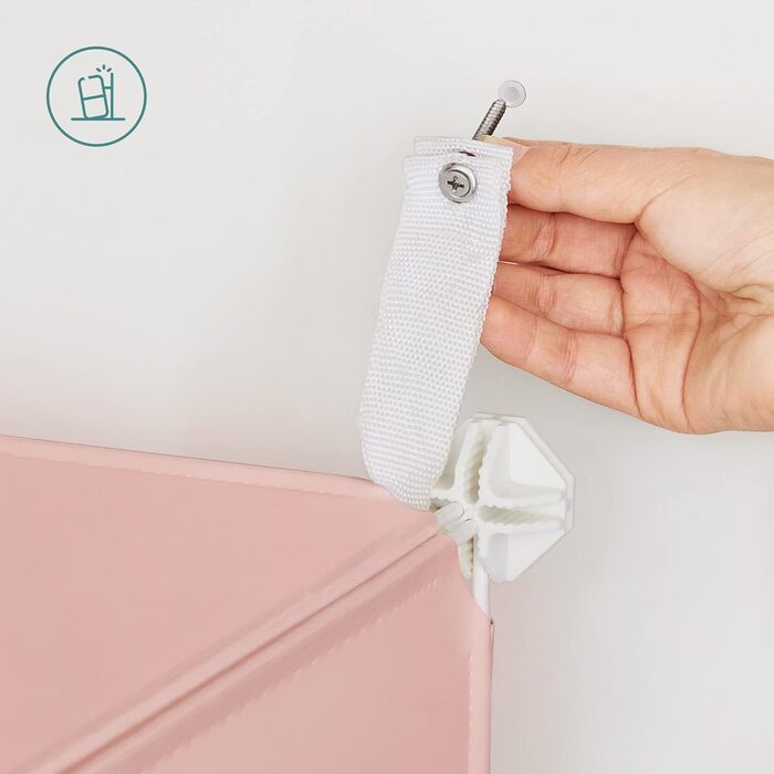 Стелаж з 16 кубиками, шафа для зберігання дитячих речей, шафа з дверцятами, пластикова підставка для взуття, вставна полиця, багат