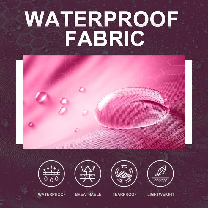 Спальний мішок для дорослих для холодної погоди, портативний, водонепроникний, легкий спальний мішок для високих людей (дівчат та хлопців) з компресійним чохлом для теплого кемпінгу, походів, використання на свіжому повітрі та в приміщенні, 1,8 кг, рожеви