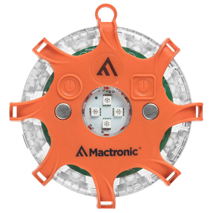 Комплект ліхтарів професійних Mactronic X-Flare (30 Lm) Red/Blue/Amber Recharg 12/220V (PSD0112)