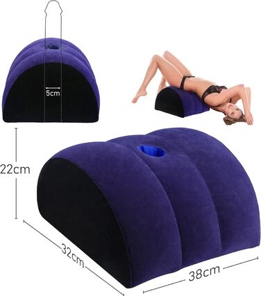 Багатофункціональна надувна подушка Sex Travel Pillow Bedroom Sex Furniture for Pars Women