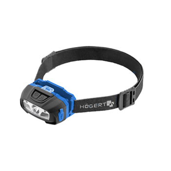 Налобний ліхтар LED USB power bank HOEGERT 200 (HT1E423)