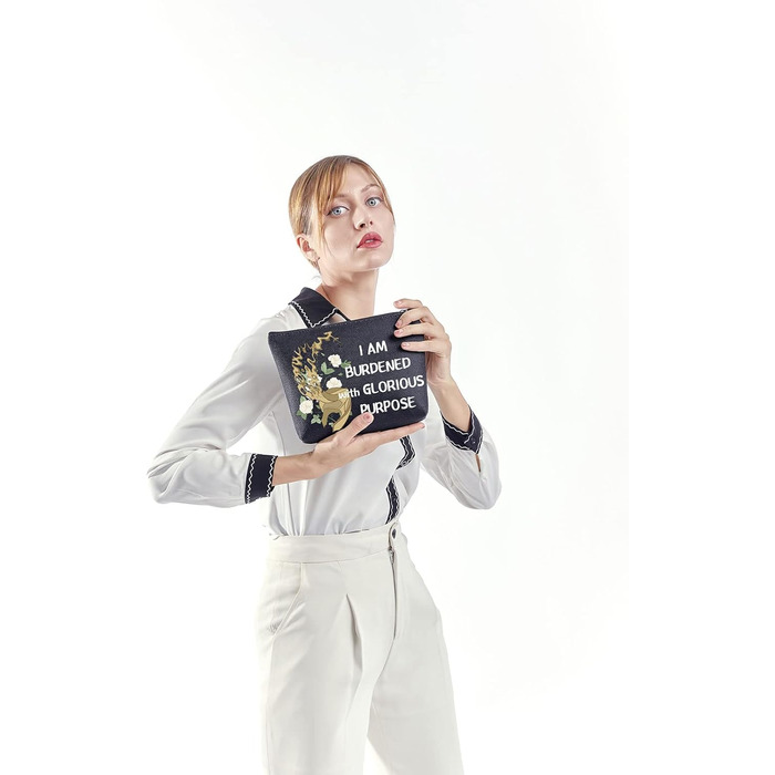 Косметичка з написом Я обтяжений славною метою, BL обтяжена