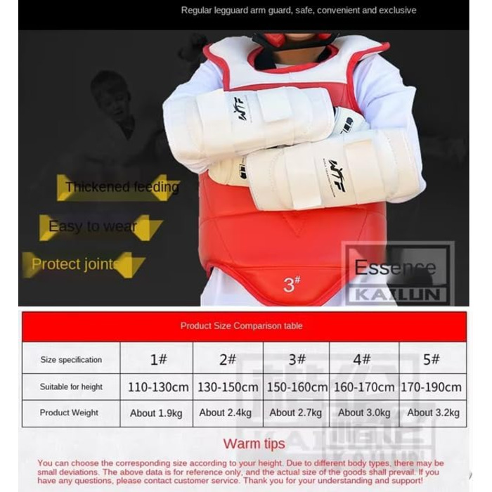 Захисний костюм для тхеквондо для дорослих та дітей, комплект для змагань з бойових мистецтв, комплект щитків для гомілки, голова, рот, рукавички, комбінований спортивний захист, дитячий, синій, 130-150 см