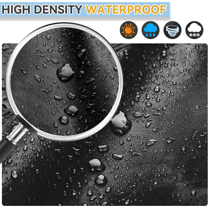 Пилозахисна кришка аерофритюрниці, термостійка, водонепроникна та пилонепроникна нейлонова кришка для фритюрниці, підходить для NinjaAF400EUCP/AF400EU/AF451EU/AF300EU