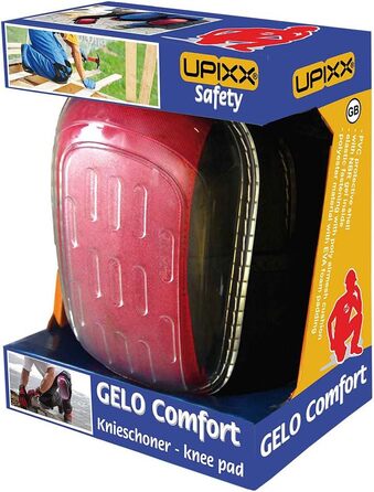 Гелеві наколінники Upixx LD GELO Comfort 2488 червоні, чорні