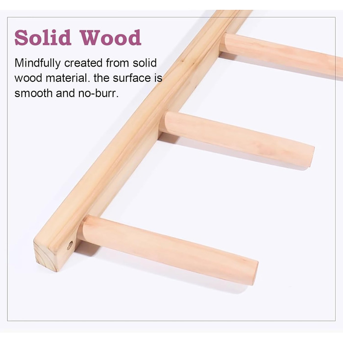 Настінний тримач для килимка для йоги, настінний тримач для 2-9 шарів дерев&39яного килимка для йоги, настінний, велика плаваюча полиця для пінопластового валика з дерева, 2