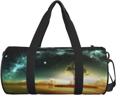 Дорожня сумка-циліндр Аніме Скай, спортивна сумка для чоловіків та жінок, сумка-мішок, спортивна дорожня сумка