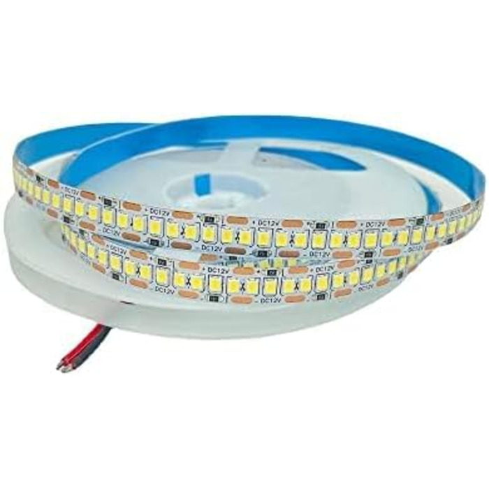 Світлодіодна стрічка Vrabocry Lichten Wit 6000 K 16.4ft 1200 світлодіодів 2835 SMD 12 В 240led/m18000LM Ultra-Bright LED Flexibele Touw Verlichting voor Keuken Slaapkamer Onder-Kast Gangen Trappen Verlichting